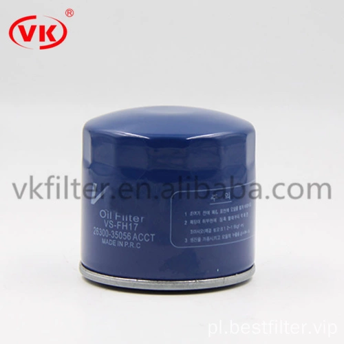 Cena fabryczna filtra oleju samochodowego H-YUNDAI - 2630035054